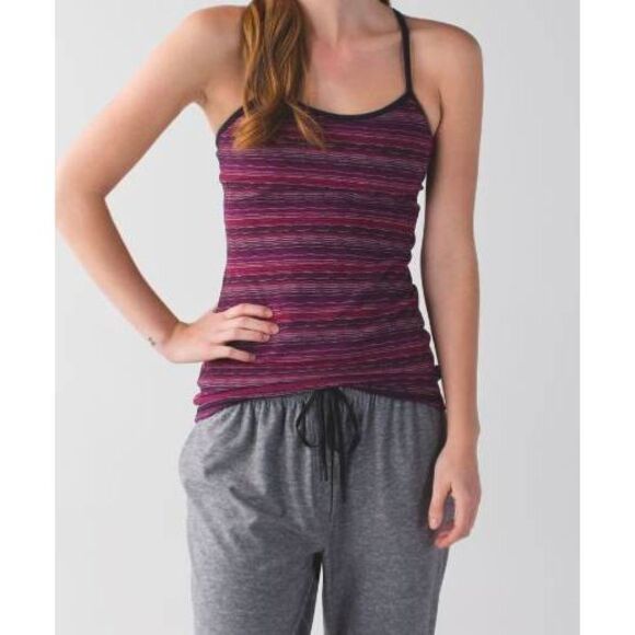 LULULEMON ATHLETICA Power Y Tank Size 8 - Picture 1 of 5